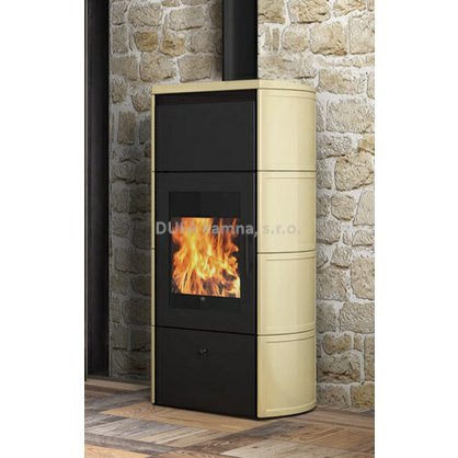 Kachlová krbová kamna s výměníkem FLAMMA CS pergamena