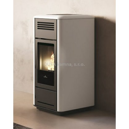 eletová kamna s výměníkem Edilkamin MILLA H EVO 15/10 kW bílá