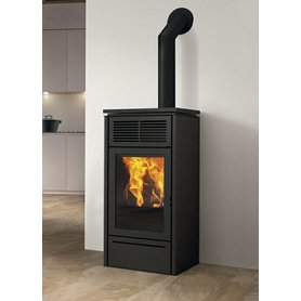Peletová kamna tichá Relax EK SLIDE 7 EVO černá