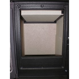 Malá krbová kamna IC ERIKA sada výstelka topeniště