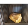 Krbová kamna s plotnou IC NINFA béžová topeniště litina a dřevo 3 kg
