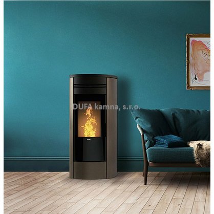 Kamna s výměníkem na pelety Klover STYLE 140 GAS