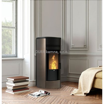 Kamna s výměníkem na pelety Klover STYLE 180 GAS