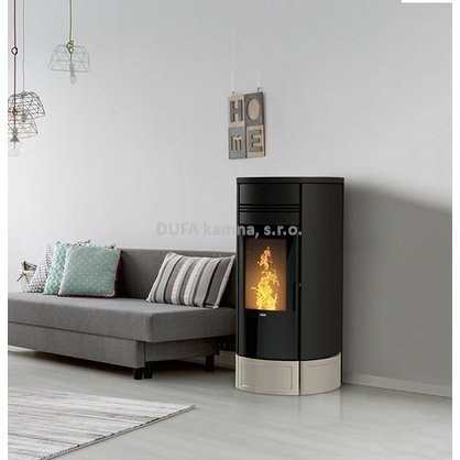 Kamna s výměníkem na pelety Klover STYLE 220 DUE GAS