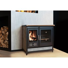 Kuchyňský luxusní výkonný sporák na dřevo Klover STAR 90 CLASIC 12 kW