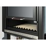 Teplovodní krb na dřevo Klover TKR 35 kW