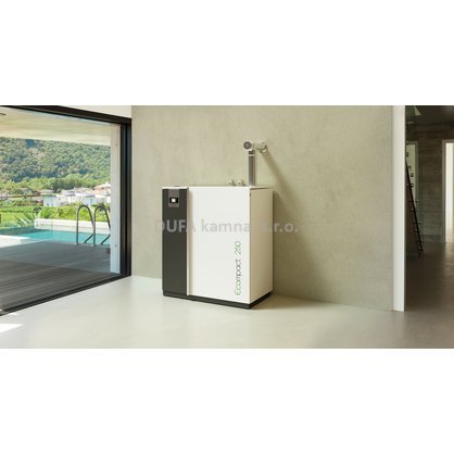 Hermetický automatický kotel Klover ECOMPACT 250