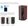 Kamna s výměníkem na pelety MD AQUA ELEGANCE STYLE 18 kW barvy