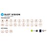 Teplovodní peletová krbová vložka Moretti AQUA SLOT VISION