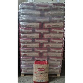 Dřevní pelety Royal ENplus ENplus A1 paleta 1050 kg