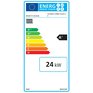 Kotel na pelety hermetic MD TECNIKA TURBO 24 kW zásobník 60 kg Ecodesign energetický štítek