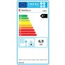 Univerzální peletová kamna Ravelli Flexi 3-7 kW ZERO + WiFi energetický štítek