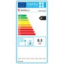 Univerzální peletová kamna Ravelli Flexi 9 kW deco kachle ZERO + WiFi energetický štítek A+