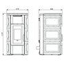Ravelli HRV 160 TOUCH rozměry
