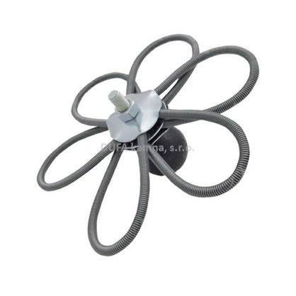 Růžice komín průměr 150 mm 6 pružin se závažím