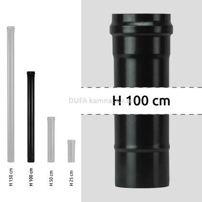 Trubka kouřovodu na peletová kamna pr. 80-1000