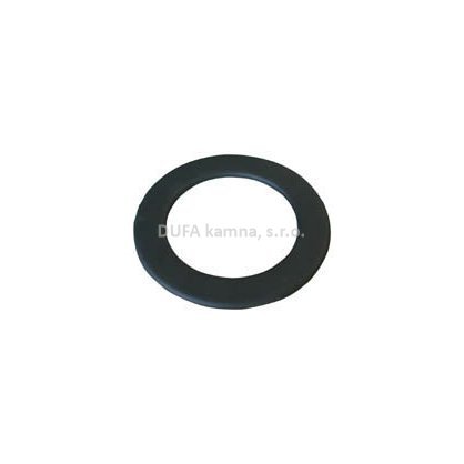 Kouřovod kroužek růžice průměr 130 mm černá