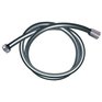 Sprchová hadice PVC stříbrná 150 cm PWH-01 Stříbrná