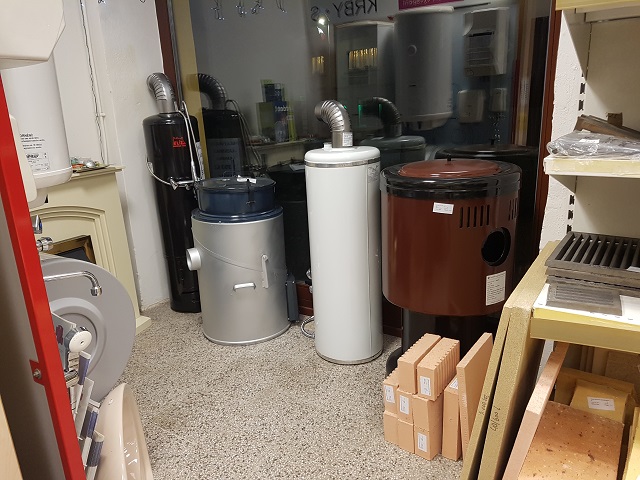 DUFA prodejna lázeňská kamna