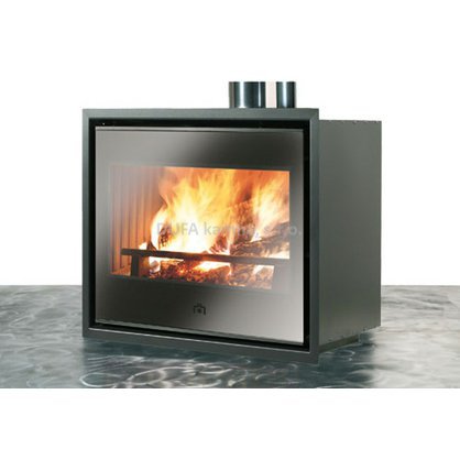 Litinová moderní vložka EdilKamin FIREBOX LUCE plus 54 V Piana