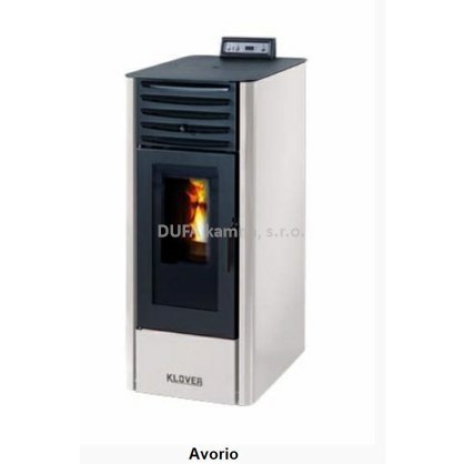 Peletová kamna DEA ECO 8 bílá