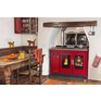 Sporák s výměníkem Smart 120 rosso
