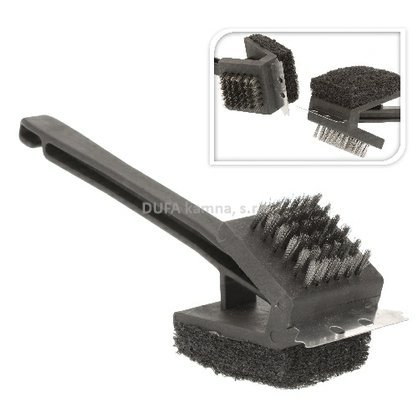 Kartáč na gril BBQ 3v1