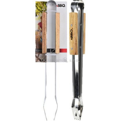 Kleště grilovací 40,5 cm BBQ nerez