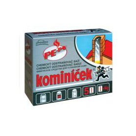 Kominíček 5x14 g na odstranění sazí z komínu a kouřovodu
