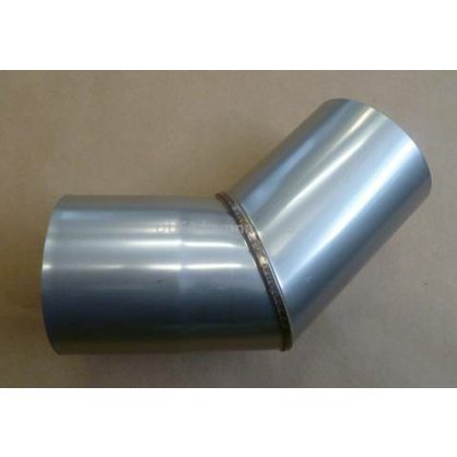 Nerezové komínové koleno průměr 102/45 nerez